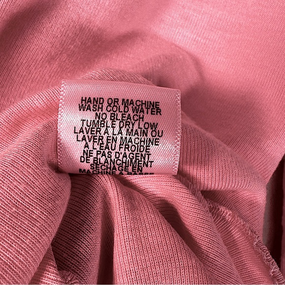 NWOT Wildfox REN Flirt Long Sleeve Crop Top Ruffled Hems‎ Sz Large - Picture 6 of 9